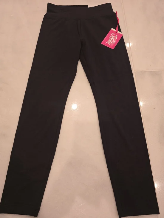 Girls' Black Stretch Leggings - Justice