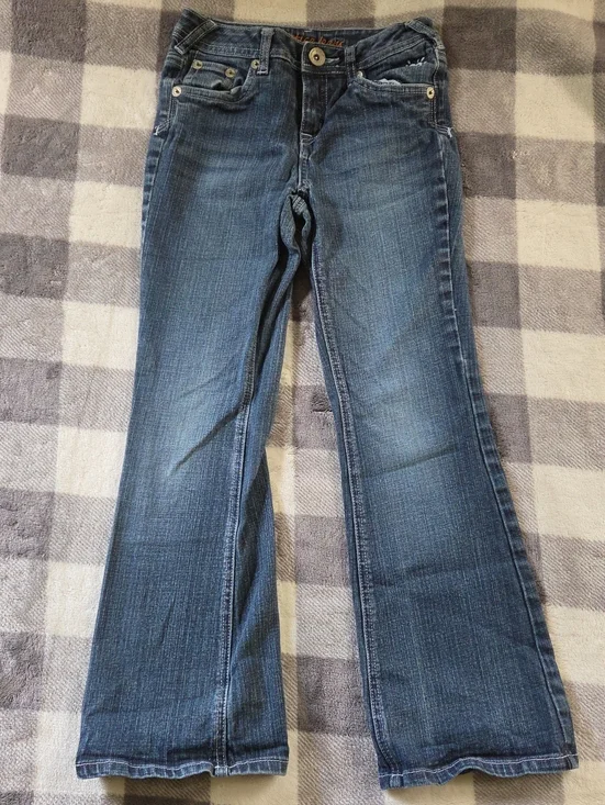 Justice Girls Bootcut Stretch Denim Jeans 👖✨