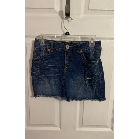 Justice Denim Skirt. Size 16.