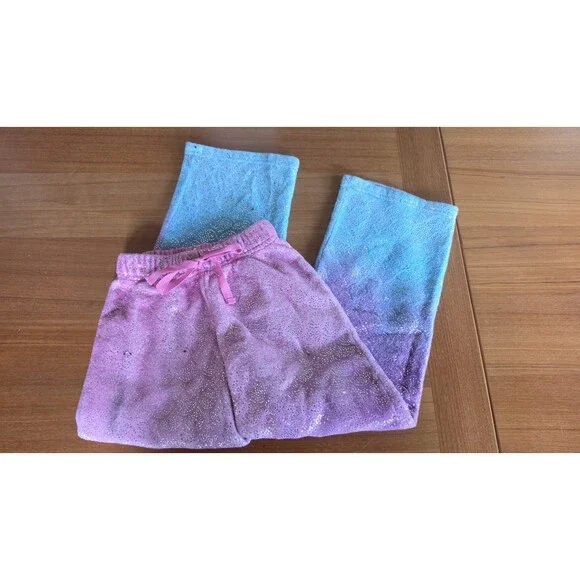 Justice Girl's Mermaid Sweatpants Size 8 READ Description