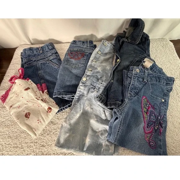 Girls Size 7/8 6 pc Bundle‎ Justice Circo Jordache Gymboree