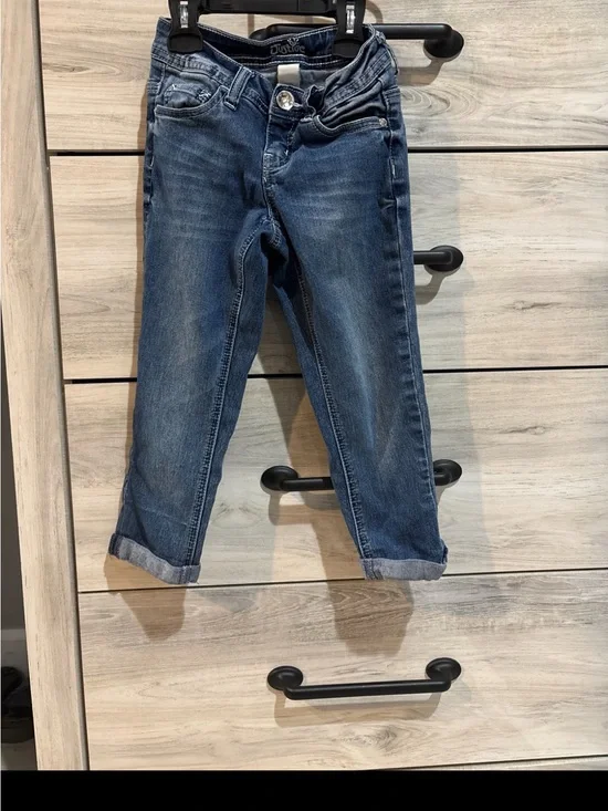 Justice Girls' Dark Blue Slim Jeans