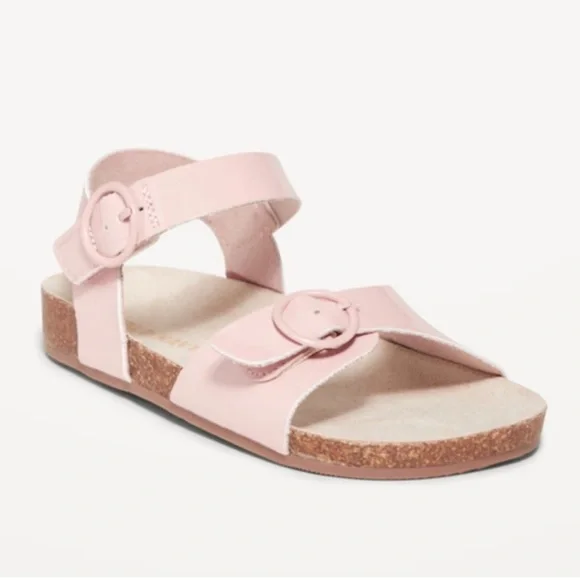 Old Navy Toddler Pink Buckle Sandals size 7
