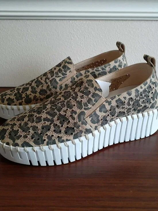 ILSE JACOBSEN Tulip 4033-Leo Platform in Leopard