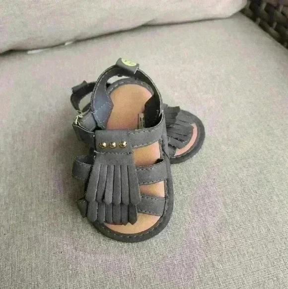 First Step Girls Sandals Size 9-12 Months Baby Sandals Stepping Stones Shoes