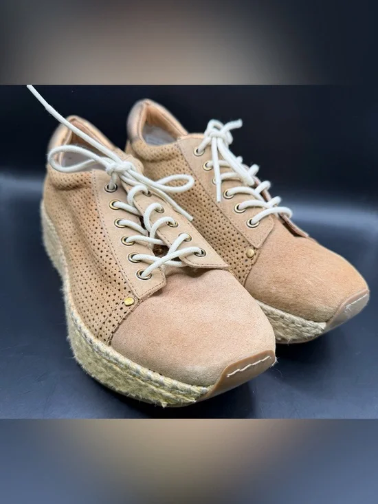 OTBT- Women’s‎ Casual Espadrille Sneaker in Tan, Size: 10M