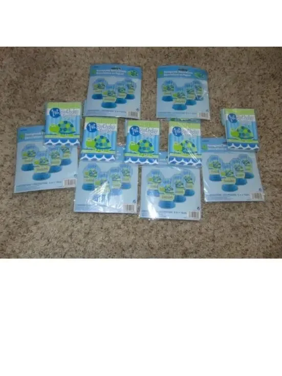 1st Birthday Party Turtle 24 Invites & 16 Table Decorations Turtle Kids Green