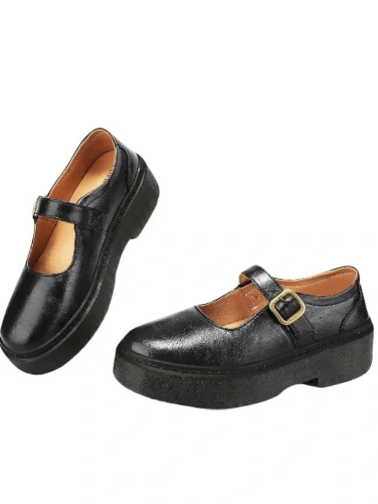 NWT Beauseen Mary Jane Platform Shoes Size 9 Women’s