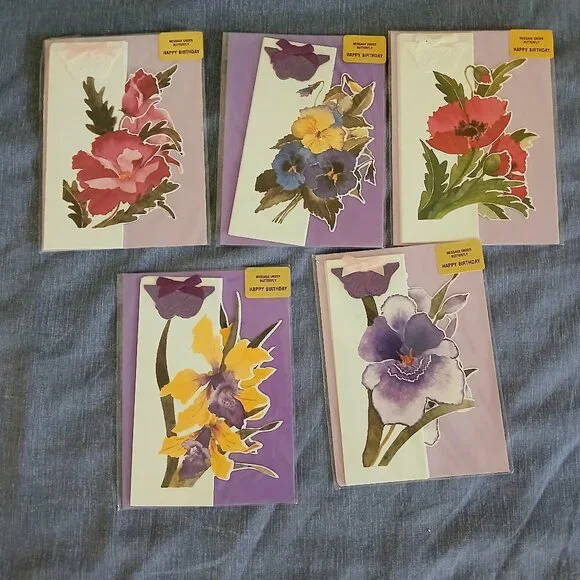 Second Nature Floral Greeting Cards: 