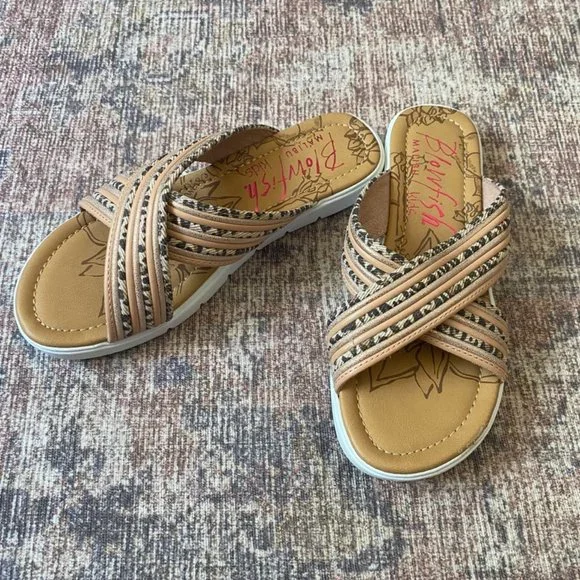 Blowfish Malibu Girl Sandal Slide SZ 4‎