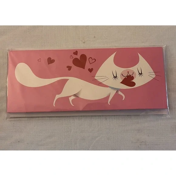 Up With Paper Panoramics Kitty Love Pop-Up Valentine Card Kirsten Ulve