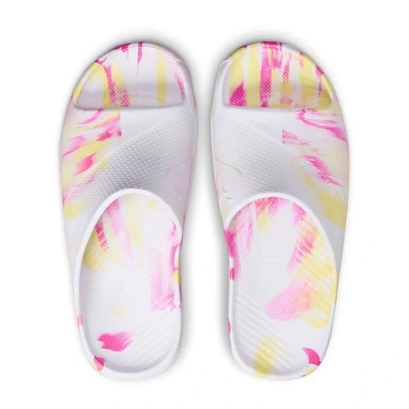 NWT Jordan Kids Post Slides Tie Dye Slip on Sandals