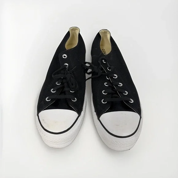 Converse Chuck Taylor All Star Lift Platform Black Women's 14 560250C NWOB S1