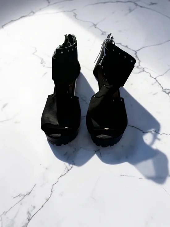 Black Women's Platform Heels