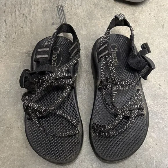 Chaco Black Strappy Sandals