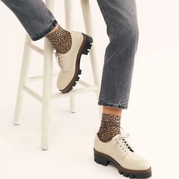 JEFFREY CAMPBELL Trevor Oxford Women's Platform Loafers Sz 9.5