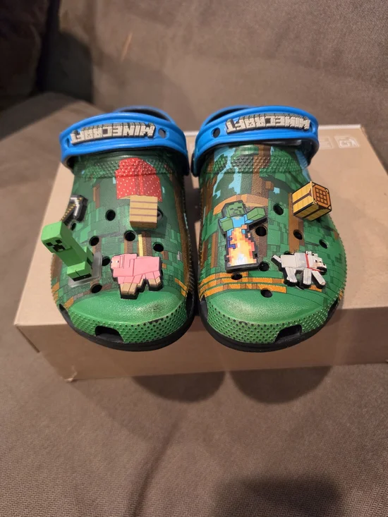 Minecraft Kids Crocs