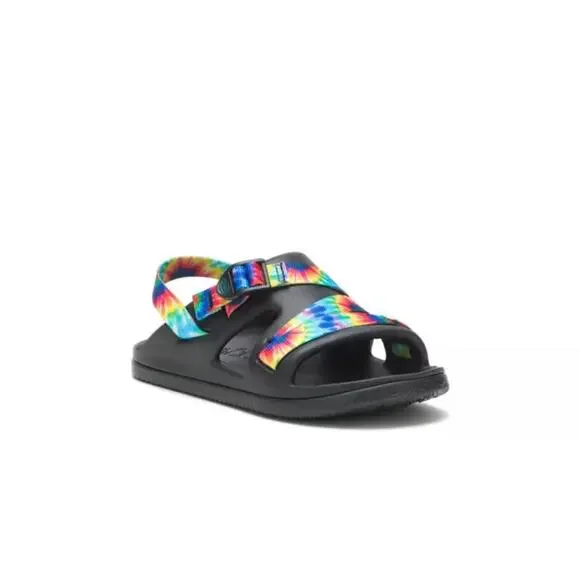 Chaco Kids Chillos Tie Dye Straps Slingback Sport Sandals  Multicolor size‎ 4