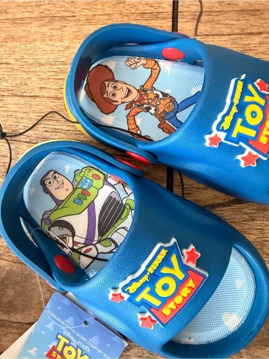 Disney Pixar Toy Story Blue Kids Clogs size 5:6 new
