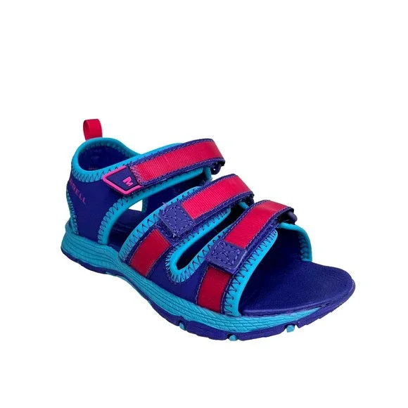 Merrell Toddler‎ Girls Adjustable Sport Outdoor Sandals Size 11 Purple-Pink