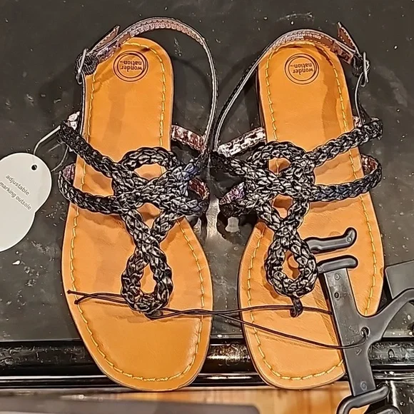 Wonder Nation Girls Sandal