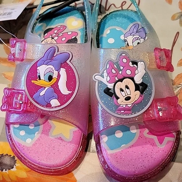 Disney Minnie Jelly Sports Sandals Little Girl