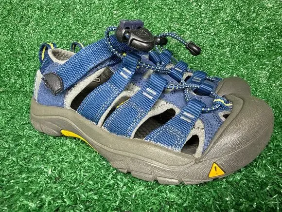 KEEN Newport H2 Kids Sandals Blue Depths Gargoyle Water Hiking Shoes Unisex Sz 1