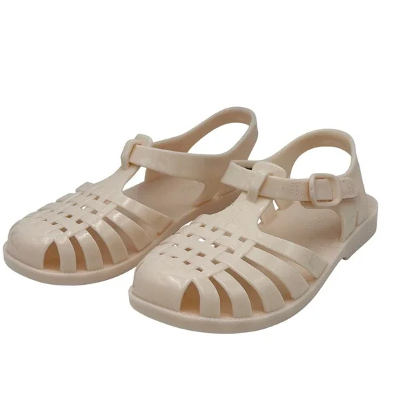 Cat &‎ Jack Kids Light Pink Sunny Jelly Sandals Water Friendly Size 11 New