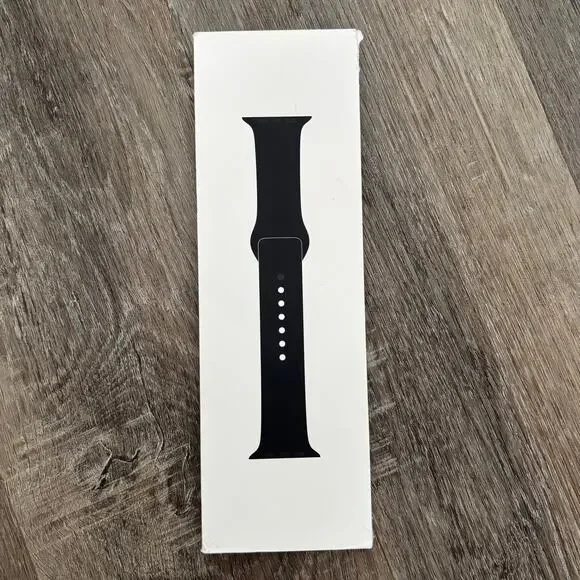NEW Apple Watch Sports Band in Black - Size: M/L
