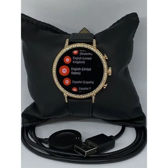 Fossil Gen 4 Authentic Digital Dial Smart Watch Custom Band FTW6011 CR138