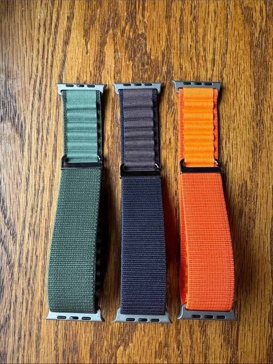 Nylon Alpine Loop Apple Watch Bands