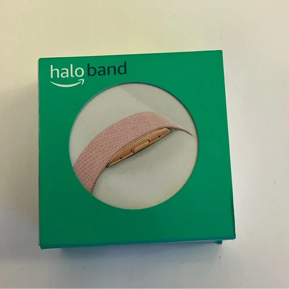 Amazon Halo Band Activity Tracker  SwimProof 24/7 Heart Rate,‎ Rose Gold/pink