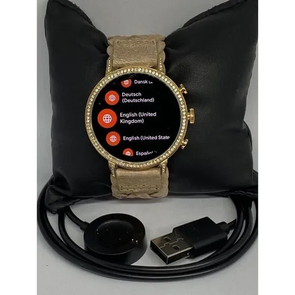 Fossil Gen 4 Authentic Genuine Digital Dial Smart Wrist Watch FTW6011 LT750