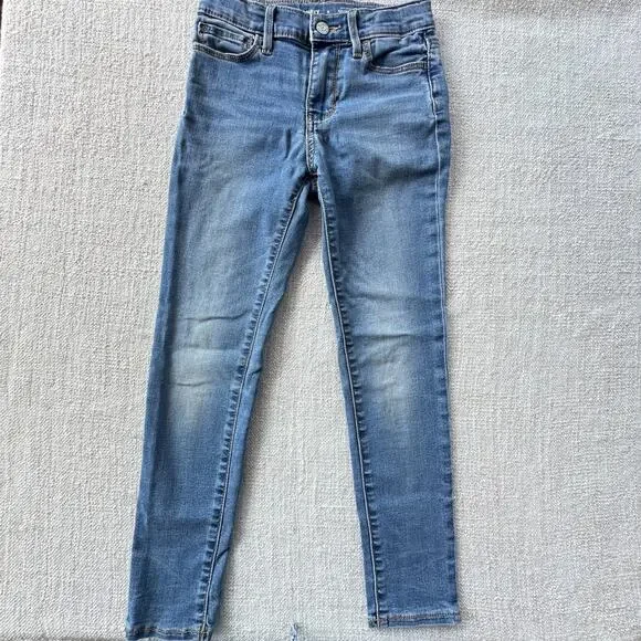 Old Navy Medium Wash Girl's Jeggings VGUC 8