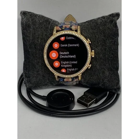 Fossil Gen 4 Authentic Genuine Digital Dial Smart Wrist Watch FTW6011 LT755