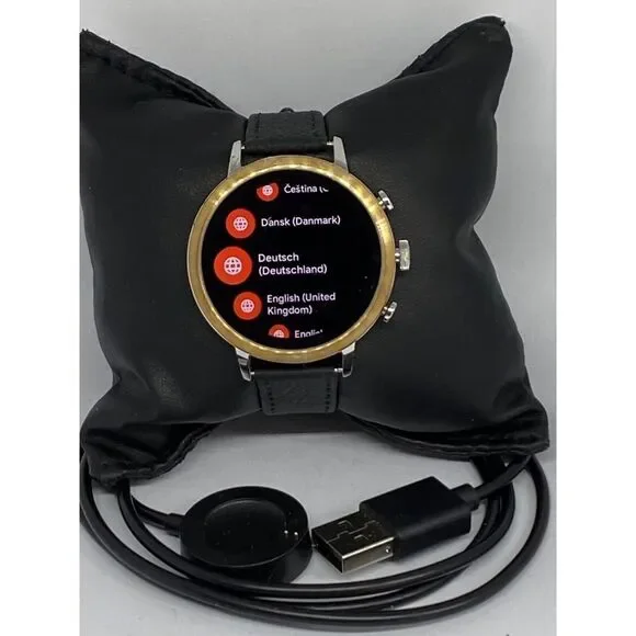 Fossil Gen 4 Authentic Digital Dial Smart Watch Custom Band FTW6016 BA314
