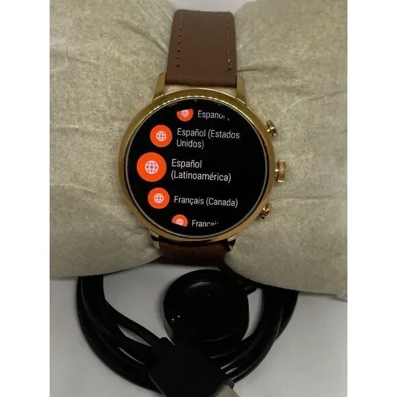 Fossil Gen 4 Authentic Digital Dial Smart Watch Custom Band FTW6018 BA155