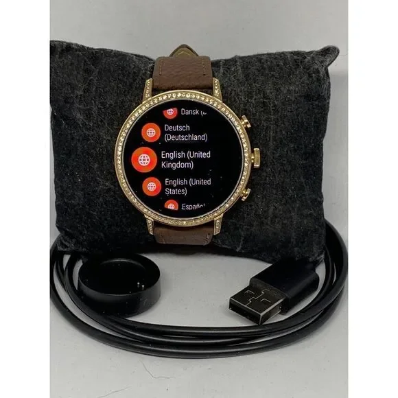 Fossil Gen 4 Authentic Digital Dial Smart Watch Custom Band FTW6011 LT457