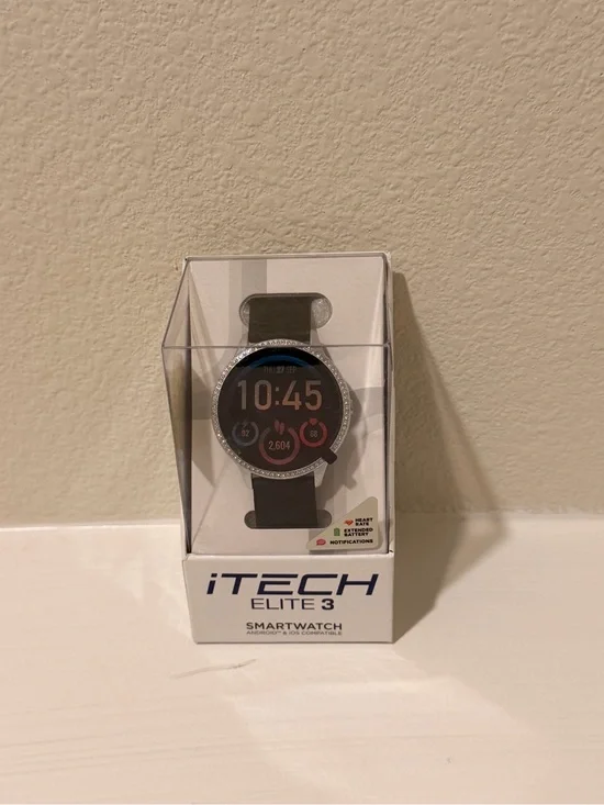 Elite 3 Smartwatch — Black