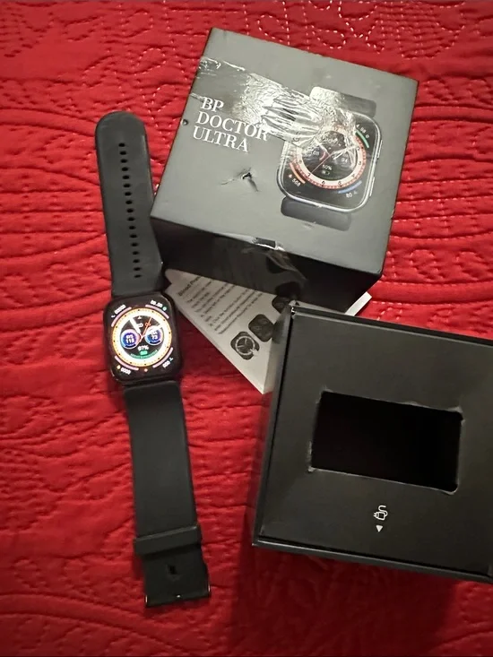 bp Doctor Ultra Smartwatch - Black