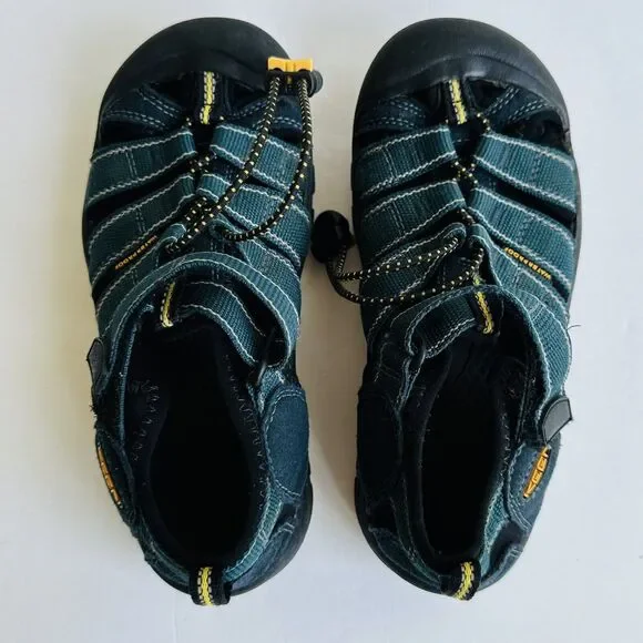 Keen Shoes Kids Sz 3 Waterproof Hiking Sandals Outdoor Green Newport Style