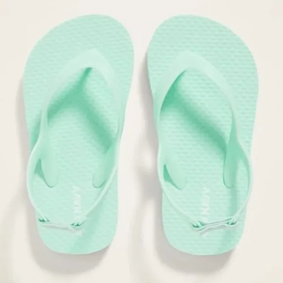 Old Navy Flip Flops Mint Green Sandals 6