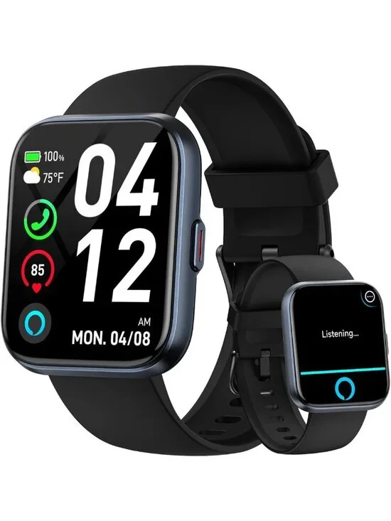 HD Smartwatch for Men - Fitness Tracker, Bluetooth Calls, IP68 Waterproof, 110