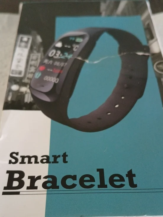 Smart Bracelet Fitness Tracker - Black