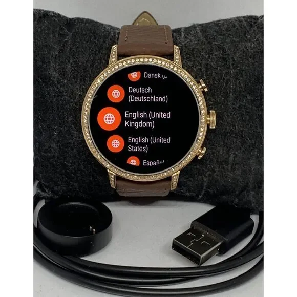 Fossil Gen 4 Authentic Digital Dial Smart Watch Custom Band FTW6011 LT445