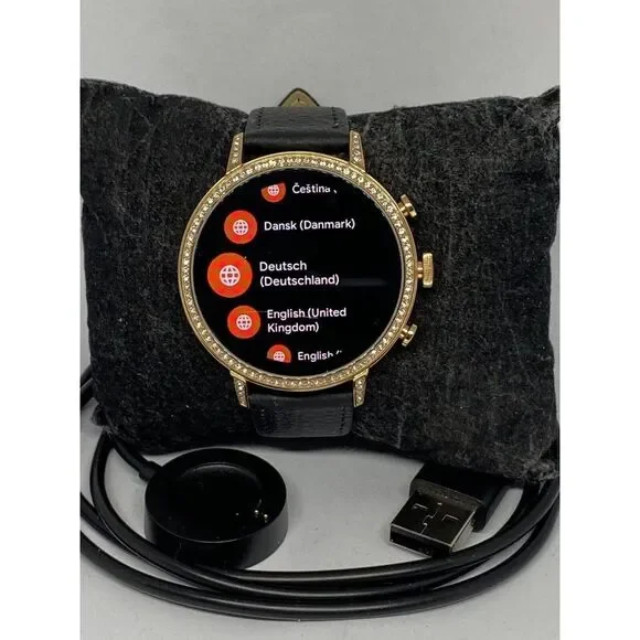 Fossil Gen 4 Authentic Digital Dial Smart Watch Custom Band FTW6011 LT438