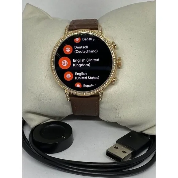 Fossil Gen 4 Authentic Digital Dial Smart Watch Custom Band FTW6011 LT434