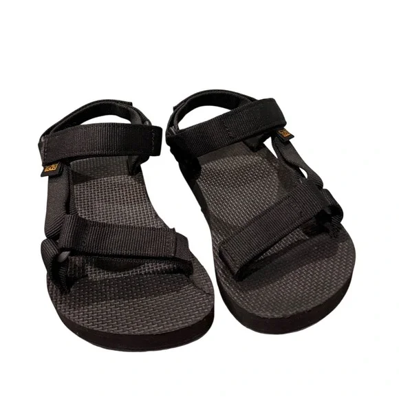 Teva Original Universal Black Sport Sandals Kids Size‎ 12 Neutral Unisex Comfort