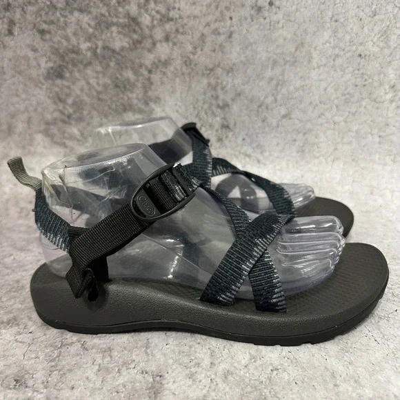 Chaco Z/1 EcoTread Sandals Kids Size 6 Amp Navy Blue Strappy Outdoor J180271