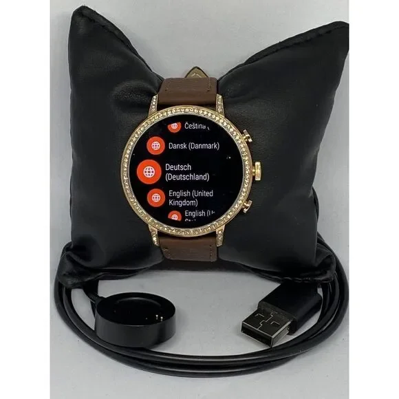 Fossil Gen 4 Authentic Digital Dial Smart Watch Custom Band FTW6011 LT433